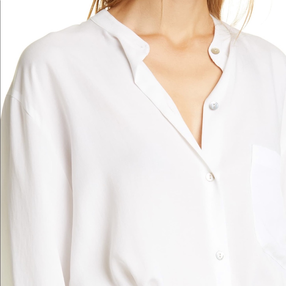 Classics Vince White Button Down Dress Shirt